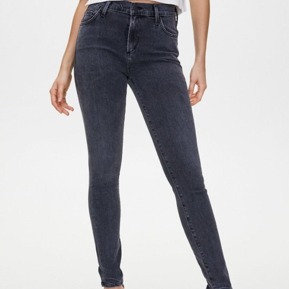 Citizen of Humanity Rocket High Rise Skinny Jeans Dark Grey